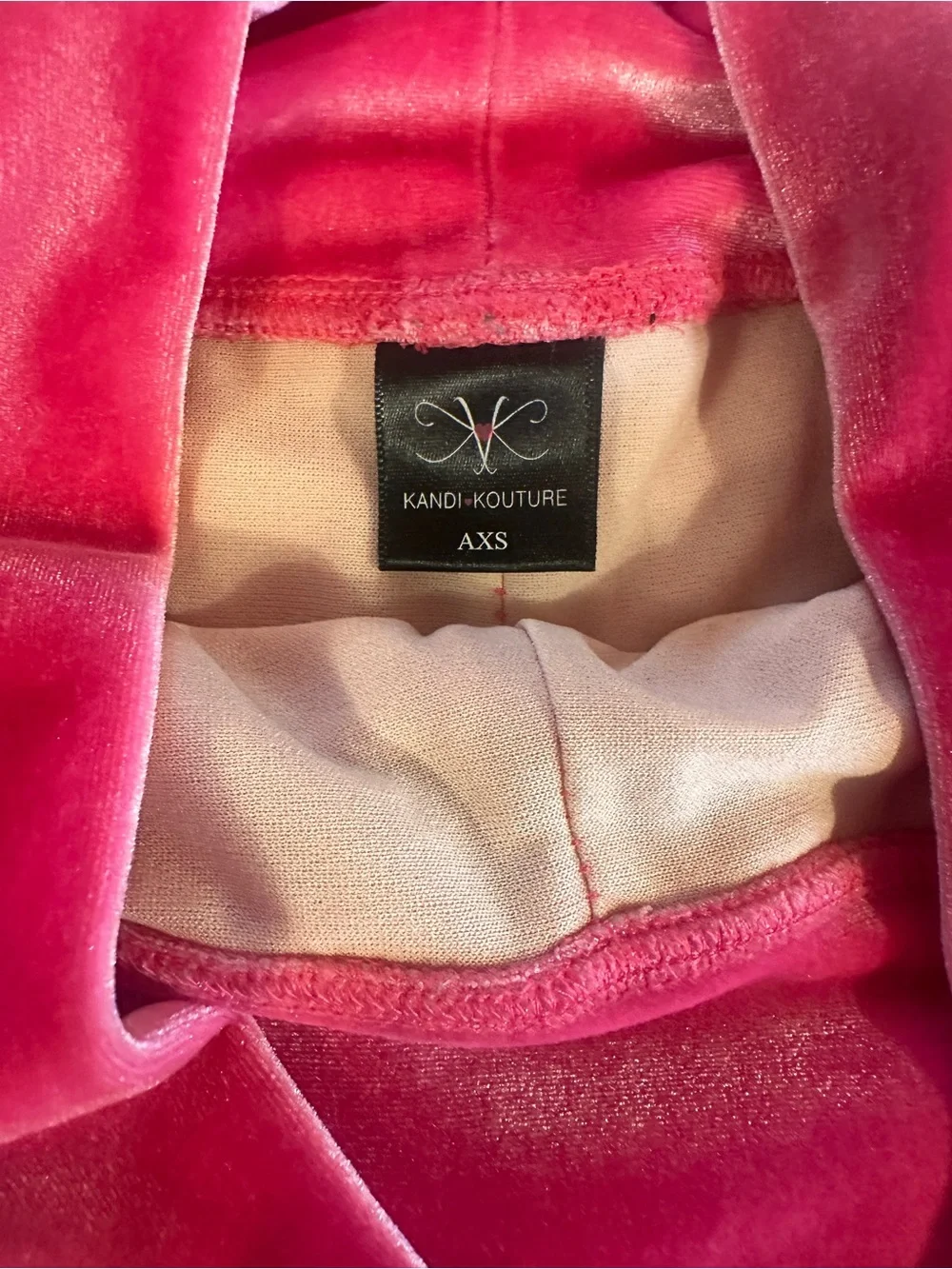 Kandi Kouture AXS Pink Velvet SET
